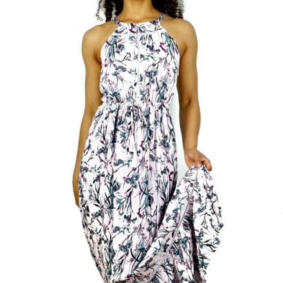 Rachel Ashwell Dresses & Skirts - Rachel Ashwell Floral Maxi Dress, Light Lavender, Sz M